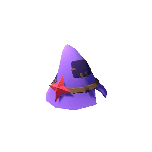 Wizard Hat 10 Purple